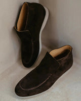 MONACO - SCHOKOLADE HIGH LOAFERS