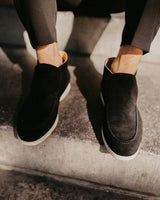 MONACO – SCHWARZ HIGH LOAFERS